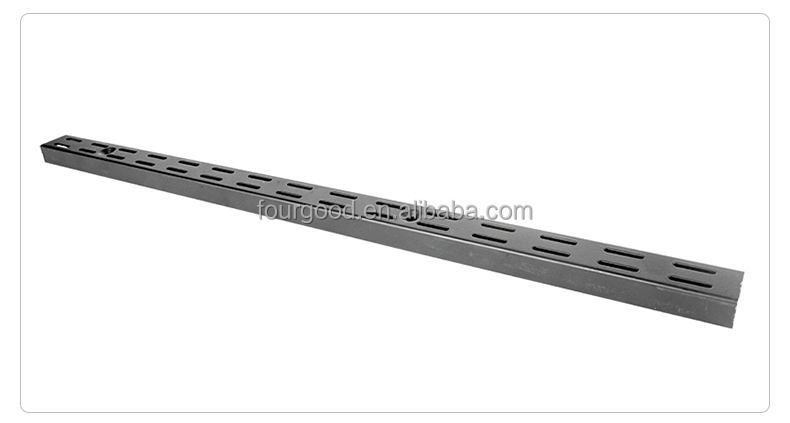 FOURGOOD Customized Racking and Shelving System Single Hole Slot Wall Upright