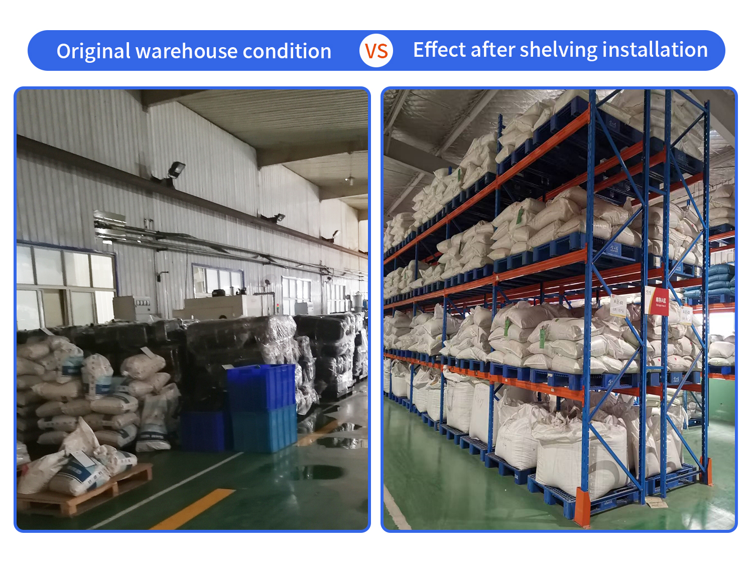 Capacity Improvement Before and After