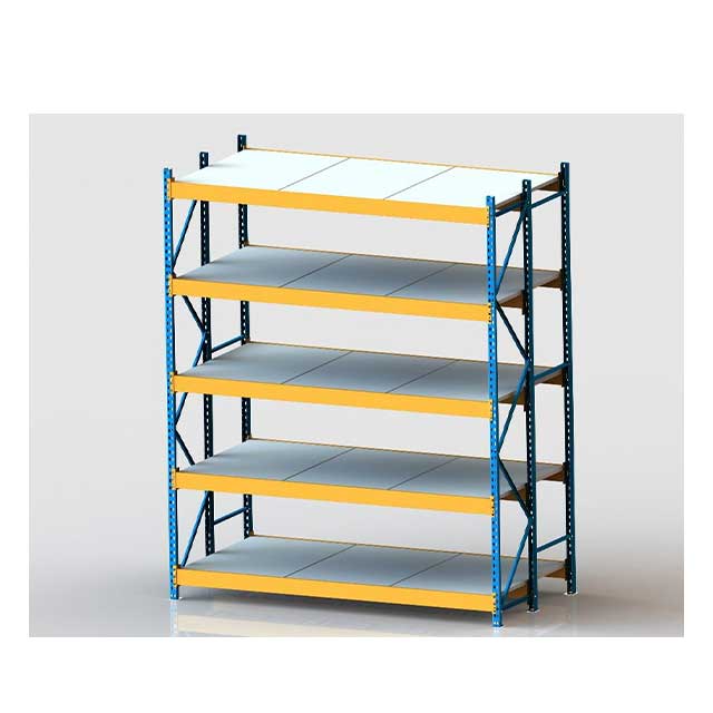 Industrial Warehouse Longspan Steel Storage Rack Medium Duty Stacking Shelves Boltless Shelving For Sale