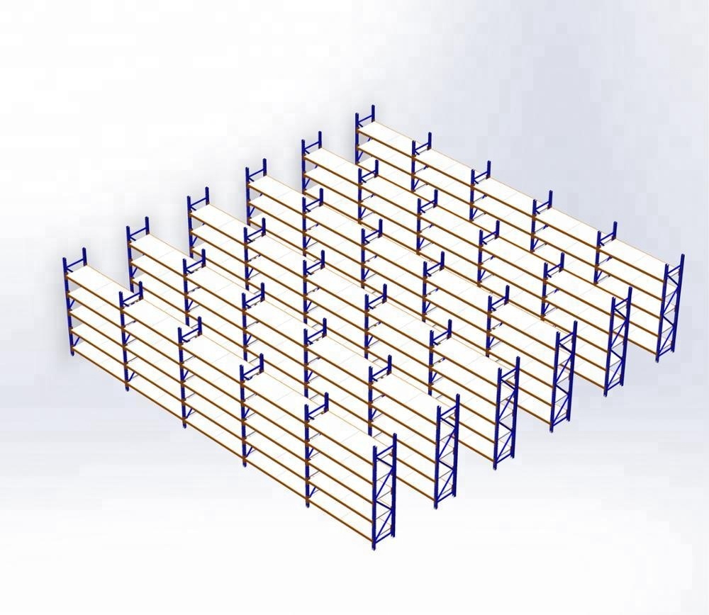 Customized Medium Duty Shelves Longspan Racks 4/5 Layers Warehouse Steel Storage Boltless Medium Duty Shelving Rack