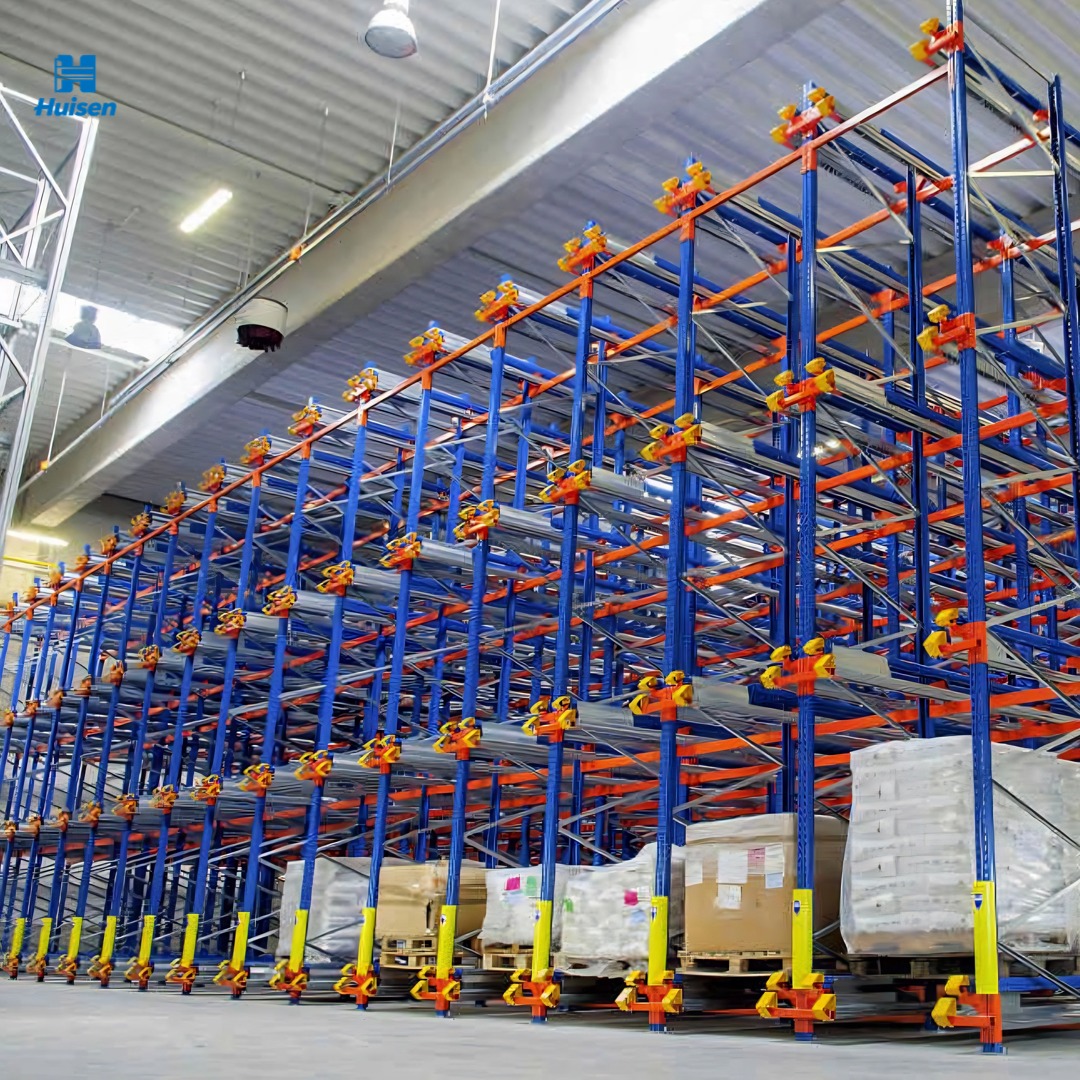 High Density Shuttle Storage System Pallet Radio Automated Warehouse Racking Heavy Duty ASRS OEM