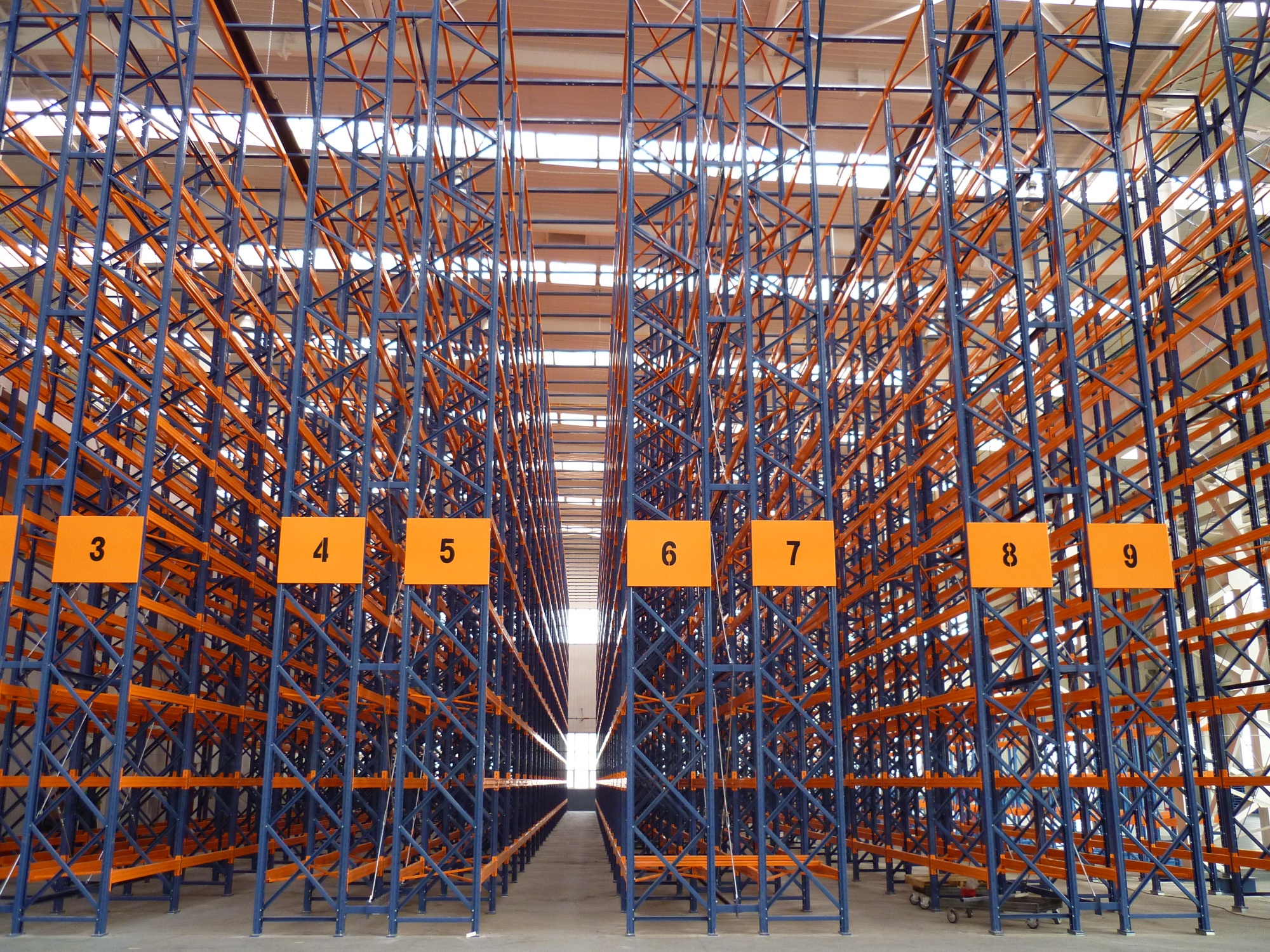Automated Crane Shuttle Aisles