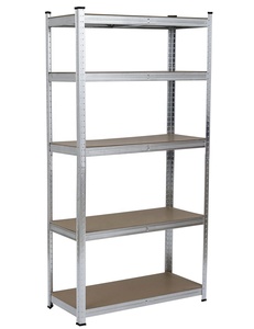 KINDE Racking Shelves Garage Storage Shelves 875KG 180x90x40cm Display Stand Boltless Adjustable Boltless Metal / Rivet Shelving
