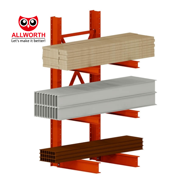 Heavy Duty Efficiency Flexibility Large Load Capacity Pallet Style Metal Rack