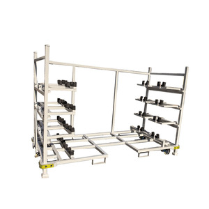 Stacking Racks, Pallets, Turnover Racks, Logistics Trolleys and Molds Dedicated to Automobile Parts Workstations