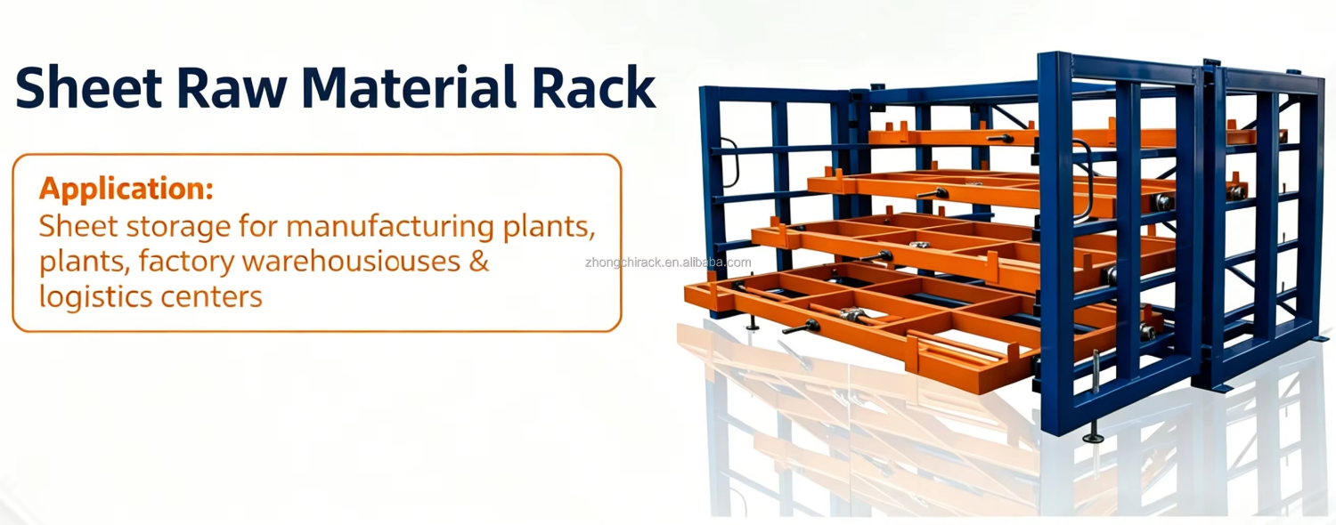 Industrial Use Heavy Duty Steel Pallet Rack Drawer Style Shelving CE Certified Powder Coated for Sheet Metal Organization
